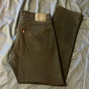 Levi Mens Black Pants